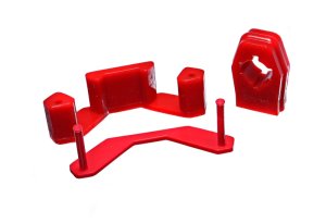 Ford Mustang Shifter Bushings - Energy Suspension - M/TShftBshngKt - 4.1141R - Red - 2015
